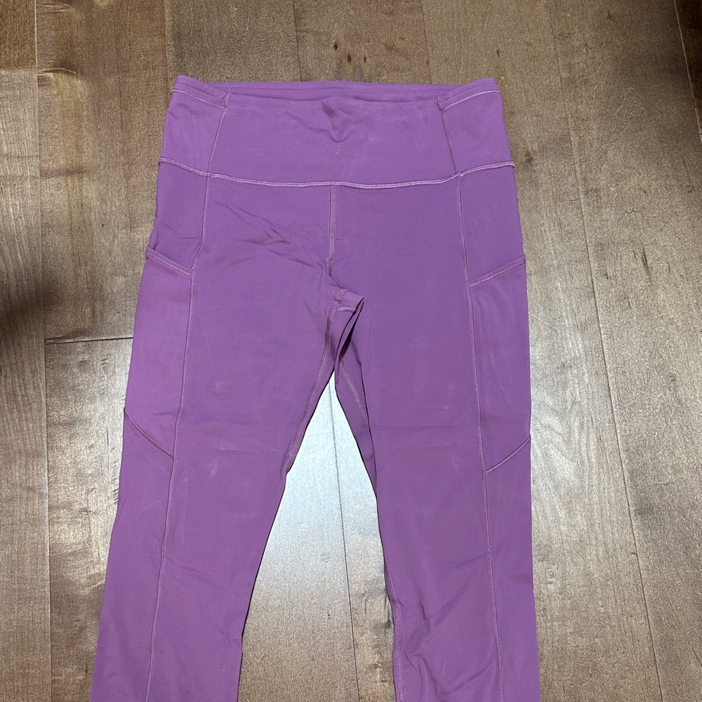 lululemon athletica Girls Purple Performance Leggings
